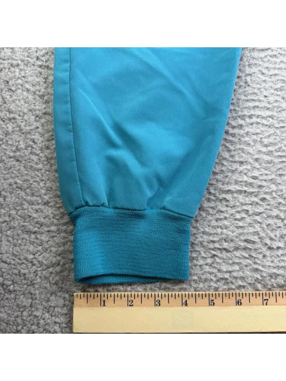 FIGS Zamora Cargo Jogger Scrub Pants Teal Blue Size Large Women’s Scrubs - Picture 12 of 13